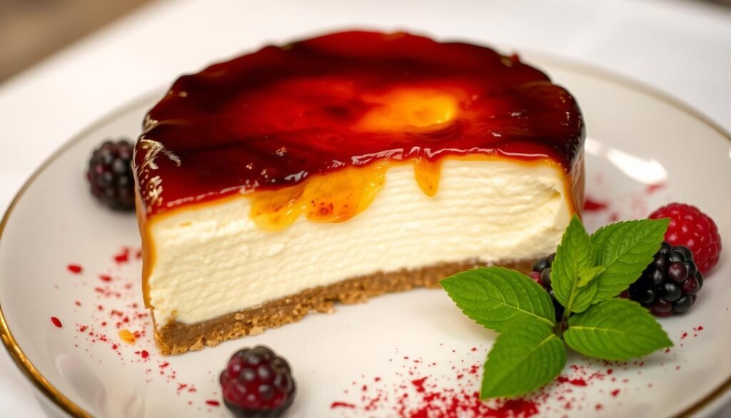 creme brulee cheesecake