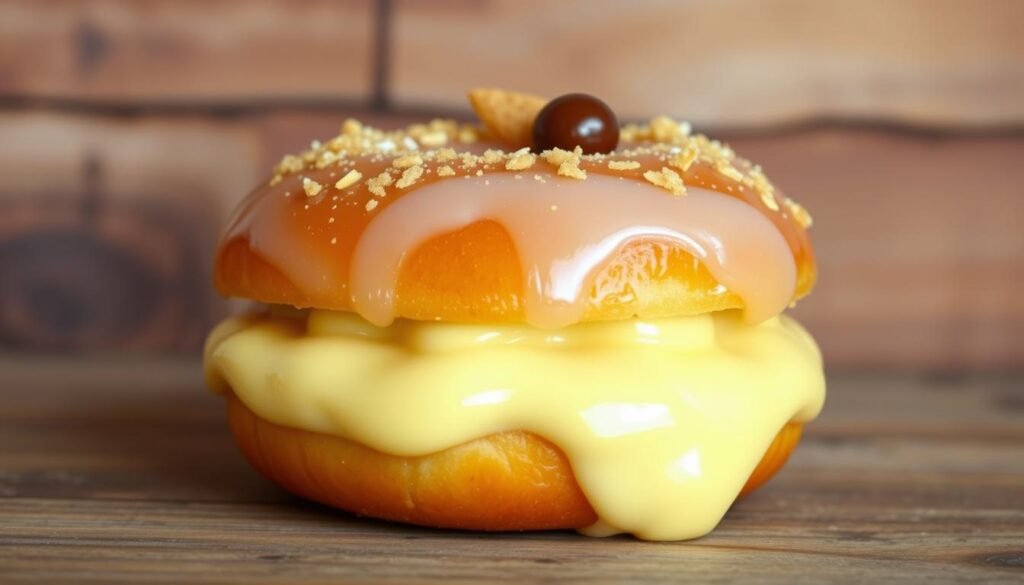 creme brulee donut